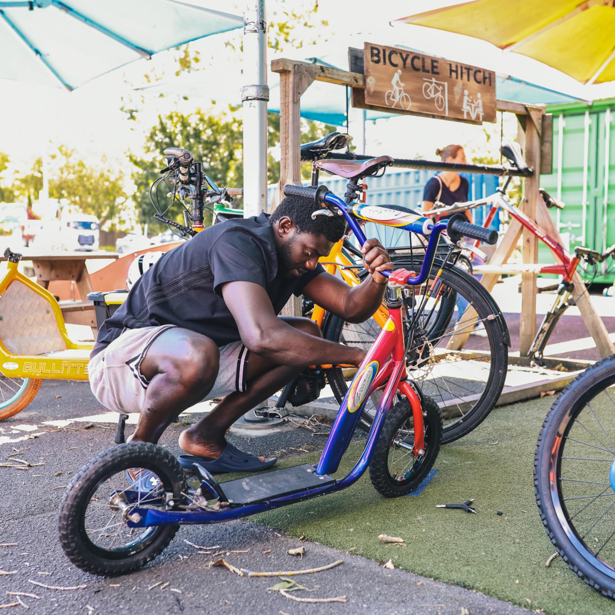 There are nine Bike Hubs run by @ecomatters across Tāmaki Makaurau 🚲❤️

You can access tools and advice to maintain your bike, and they sell affordable second-hand bikes, bike parts and accessories, and offer safe cycling advice. 

Did you know, since the first Bike Hub opened in 2017, they’ve had more than 100,000 visitors and helped fix more than 32,000 bikes! March 2026 marked a record-breaking month for Bike Hub visits. Proudly supported by local boards